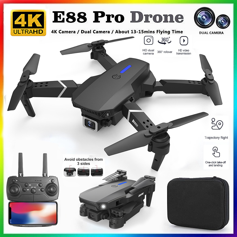 Drone Camera Night Vision - 2026 NUOVO E88 Drone RC Professionale