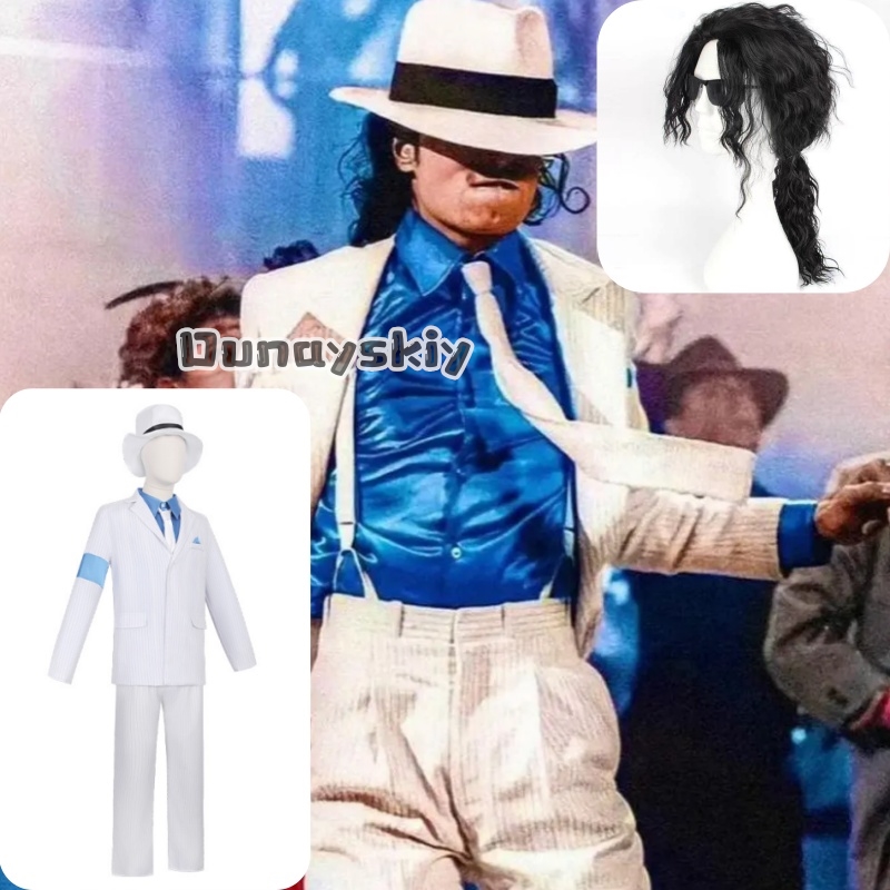 Drone Camera Stabilized - Costume cosplay di Michael Jackson, completo