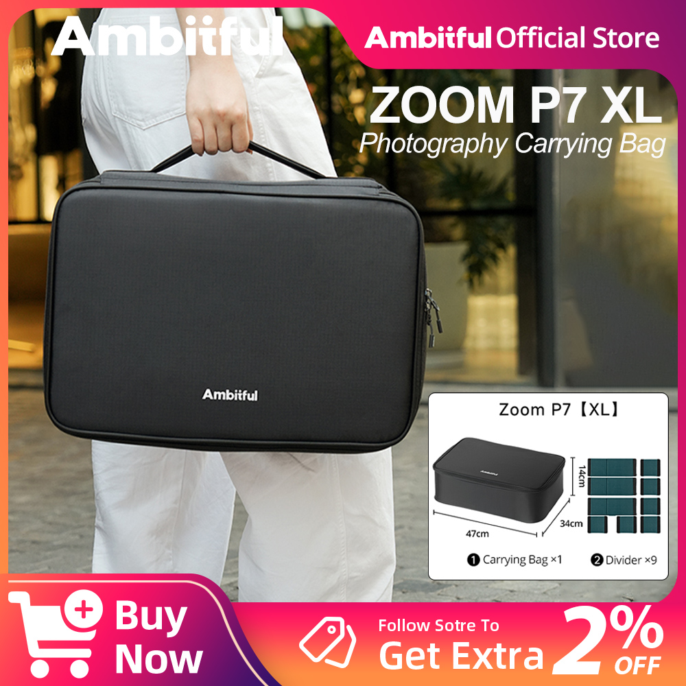 Ambitful ZOOM P7II XL Borsa da - Drone Camera Lens recensione e prezzo