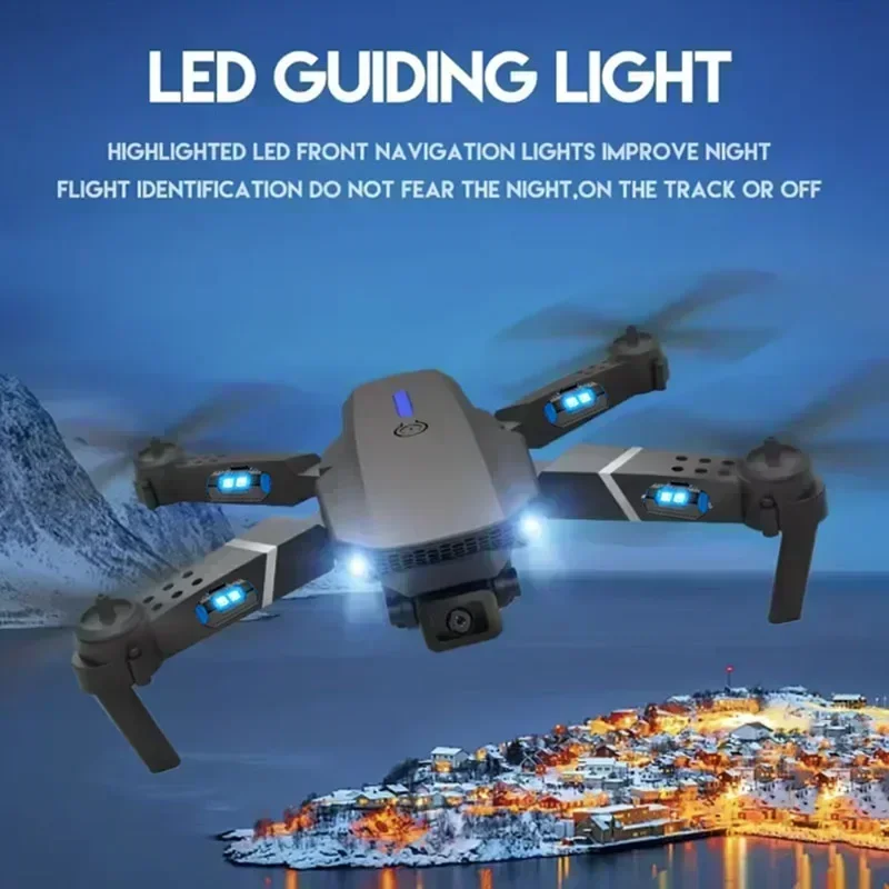 E88 Pro WIFI FPV Drone grandan - Drone Camera Mount recensione e prezzo