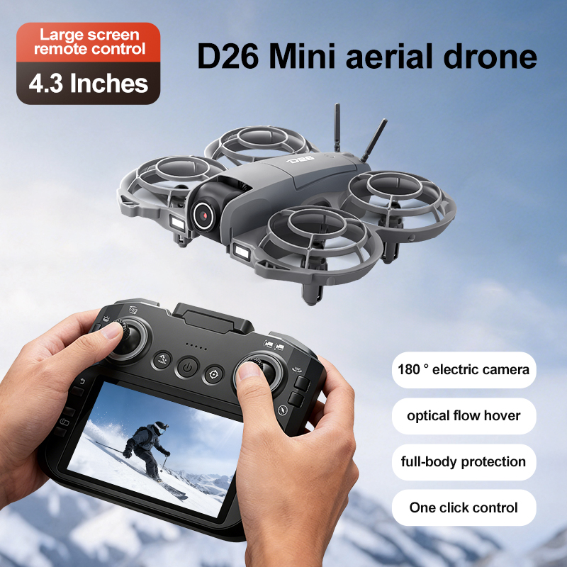 Drone D26 4K HD Aereo 180° °   - Drone Camera With Gimbal recensione e prezzo