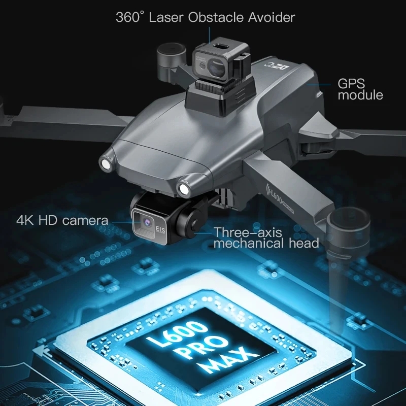 L600 PRO MAX GPS Drone Profess - Drone Camera 4K recensione e prezzo