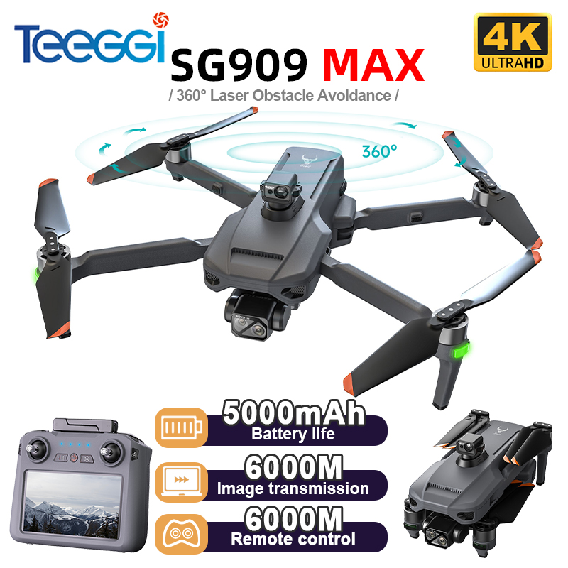 Drone Teeggi SG909 MAX GPS con - Drone Camera With Gimbal recensione e prezzo