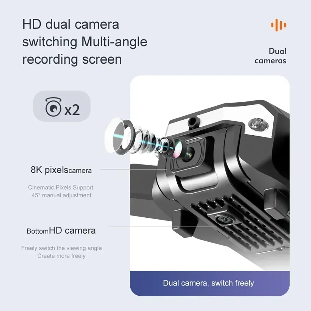 Drone G6 Pro 8K con Doppia Fot - Drone Camera Mount recensione e prezzo