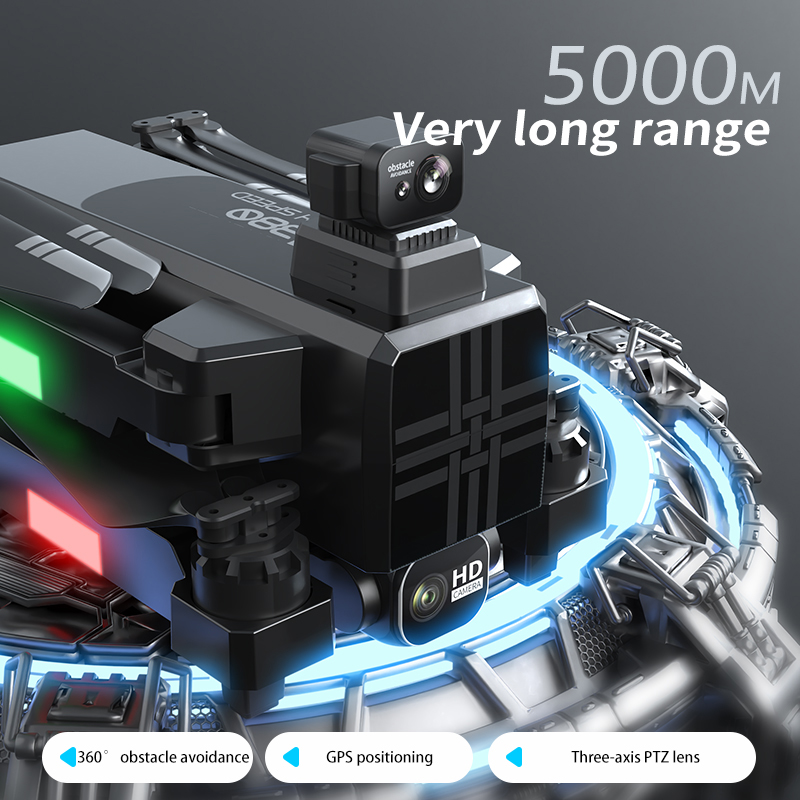 A380 Drone 4K HD tre assi Anti - Drone Camera Night Vision recensione e prezzo