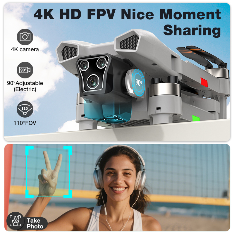 NUOVO Drone L017 Pro Brushless - Drone Camera With Gimbal recensione e prezzo